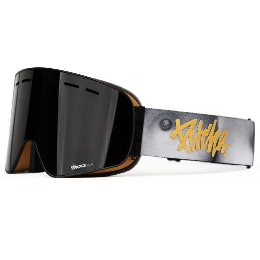 ski goggles Pitcha XC3 tits gold / black