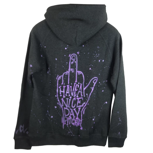 Pitcha NICE DAY hoodie - CUSTOM "hand made"