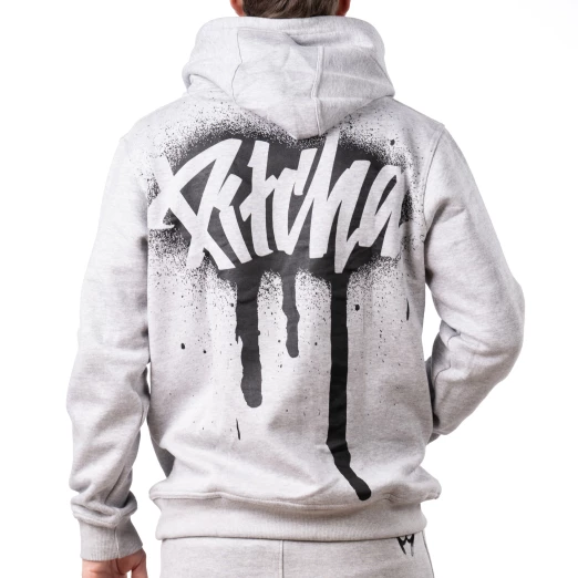 hoodie Pitcha SPRAY grey