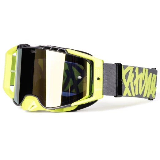 brýle Pitcha FURIOUS grey/fluo - gold mirrored