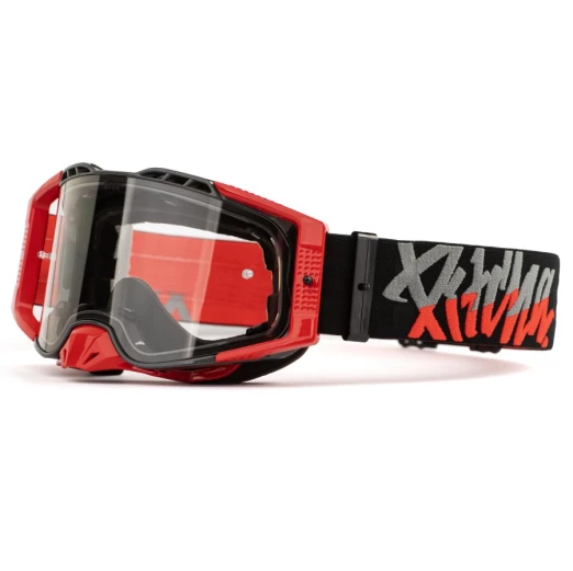 mx goggles Pitcha FURIOUS grey/red - clear