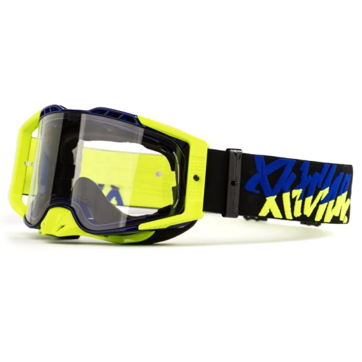 mx goggles Pitcha FURIOUS navy/fluo - clear