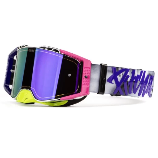 mx goggles Pitcha FURIOUS pXrn limited chrome/pink - purple mirrored