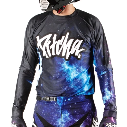 Pitcha COSMO 2025 black/blue jersey