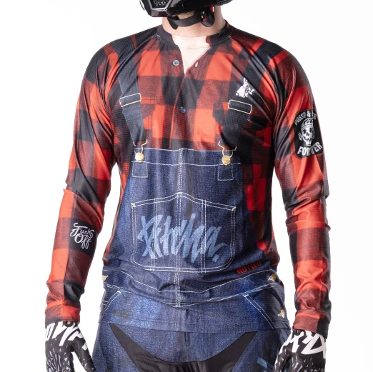 Pitcha REDNECK 2025 blue/red jersey