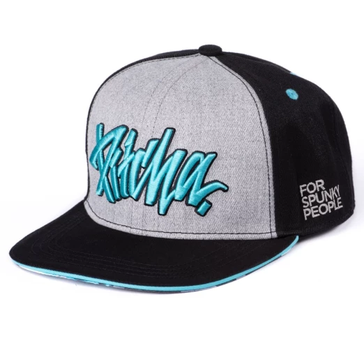 Pitcha FSP snapback hat black/turquoise
