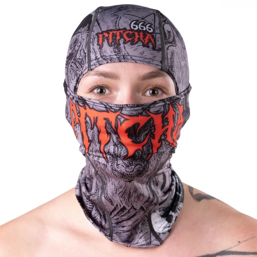 hood Pitcha NINJA balaclava satanist black