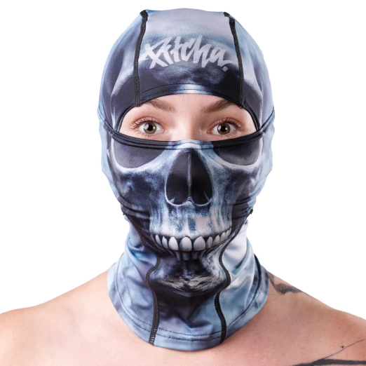 hood Pitcha NINJA balaclava sceletor blue