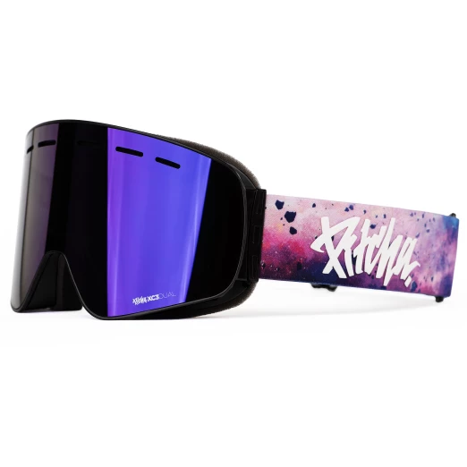 Pitcha XC3 cosmo / purple mirrored ski goggles