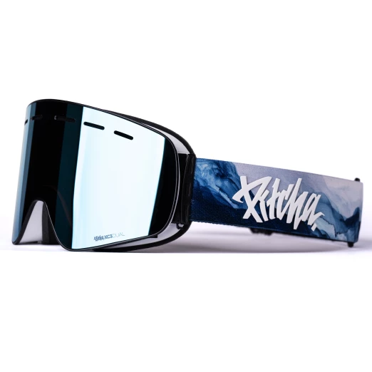 ski goggles Pitcha XC3 mountains3 / revo ice blue
