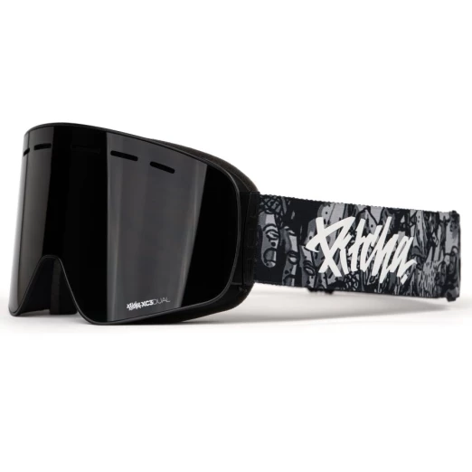 Pitcha XC3 zombie / black ski goggles