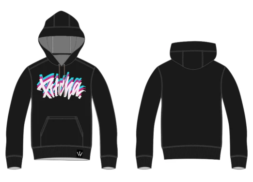 Hoodie Pitcha TRIO black