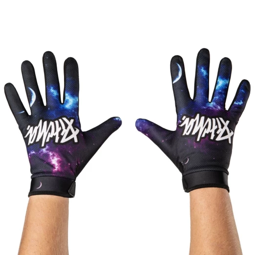 Pitcha COSMO fluo/black moto gloves