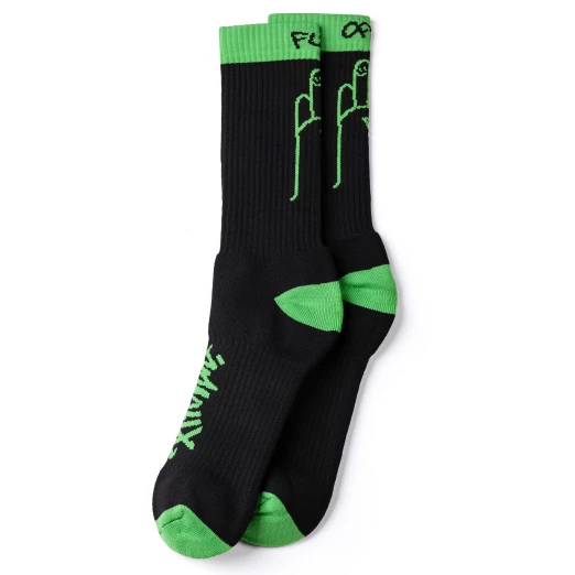 Pitcha FINGER socks black/green