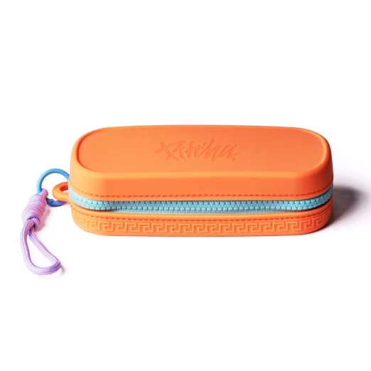 silicone lenses case BAGGY orange