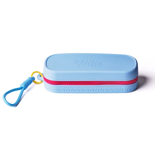 silicone lenses case BAGGY sky blue