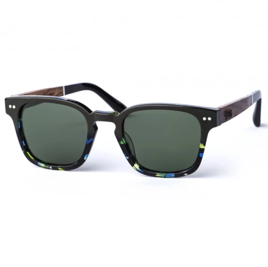 Pitcha BRUNO olive texture/rosewood sunglasses