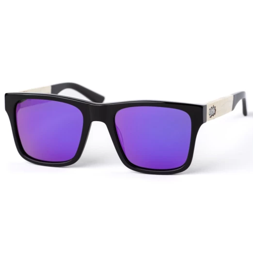 Pitcha MAASAI V sunglasses black/purple/zebra