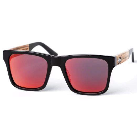 Pitcha MAASAI V sunglasses black/red/zebra