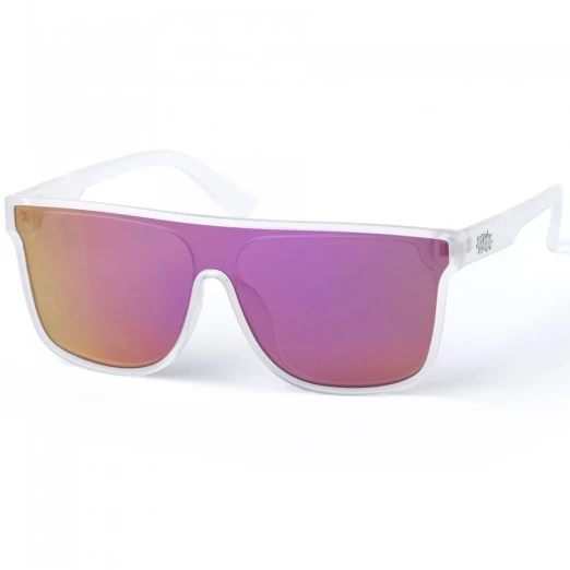 Pitcha MIRRDA transparetn/purple sunglasses
