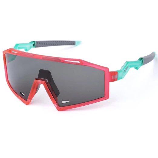 Pitcha THUNDER DUO raspberry aquamarine/smoke sunglasses
