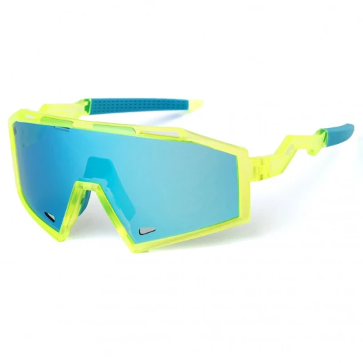 Pitcha THUNDER fluo/blue mirrored sunglasses