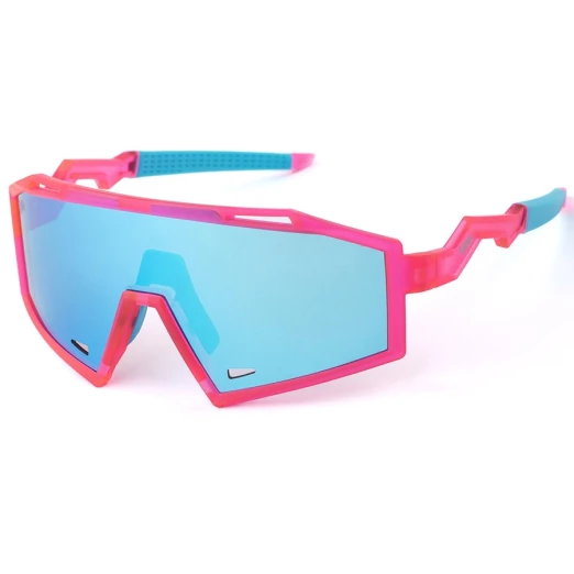 Pitcha THUNDER pink/ice blue mirrored sunglasses