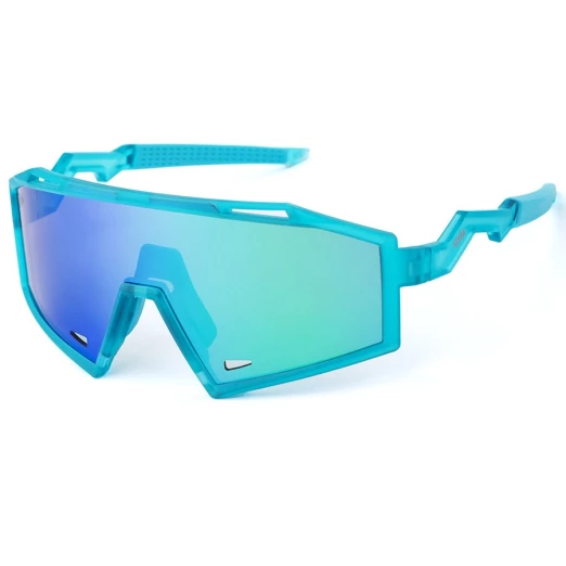 Pitcha THUNDER turquoise/green mirrored sunglasses