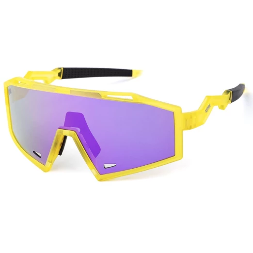 Pitcha THUNDER yellow/purple mirrored sunglasses