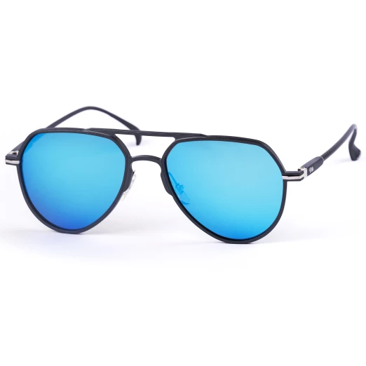 Pitcha TITANS gunmetal/blue sunglasses