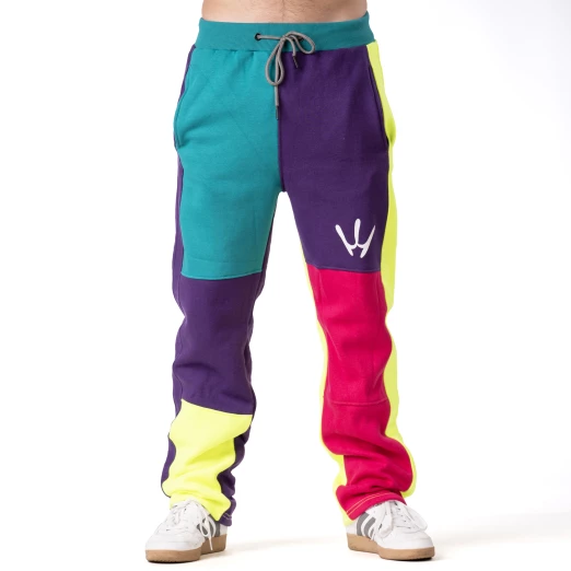 Sweatpants NEONITY fluo mix