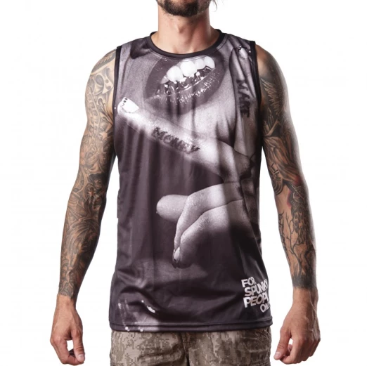 tank top Pitcha MAKE MONEY black