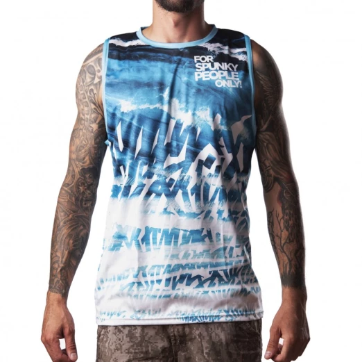 tank top Pitcha WAVER blue