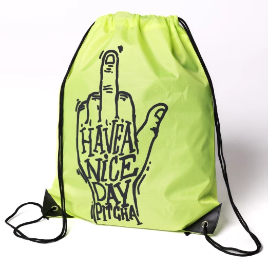 back bag Pitcha BAGOUN neon