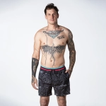 koupací šortky Pitcha 314 boardshort black