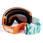 náhradní páska na brýle Pitcha XC3 duo emerald/orange