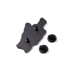 kovový odznak Pitcha LOGO white