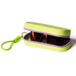 silikonové pouzdro na brýle BAGGY lime green