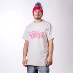 triko Pitcha SIMPLE light grey/pink