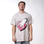 triko Pitcha HEART light grey