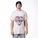 triko Pitcha GORILLA light grey/pink