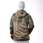 bunda Pitcha DUOTONE windbraker army green/camo