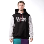 mikina Pitcha HAVE FUN black/grey