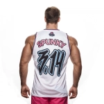 tílko Pitcha Tasty tank white/pink