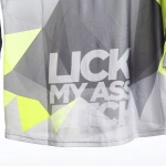 Dres Pitcha FASTER MTB grey/fluo yellow