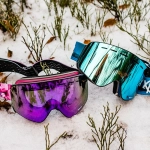 náhradní sklo Pitcha XC3 magnetic revo ice blue