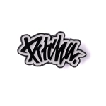 kovový odznak Pitcha LOGO white