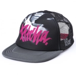 kšiltovka Pitcha NAKED trucker snapback black/girl