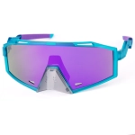 sluneční brýle Pitcha THUNDER turquoise/purple mirrored